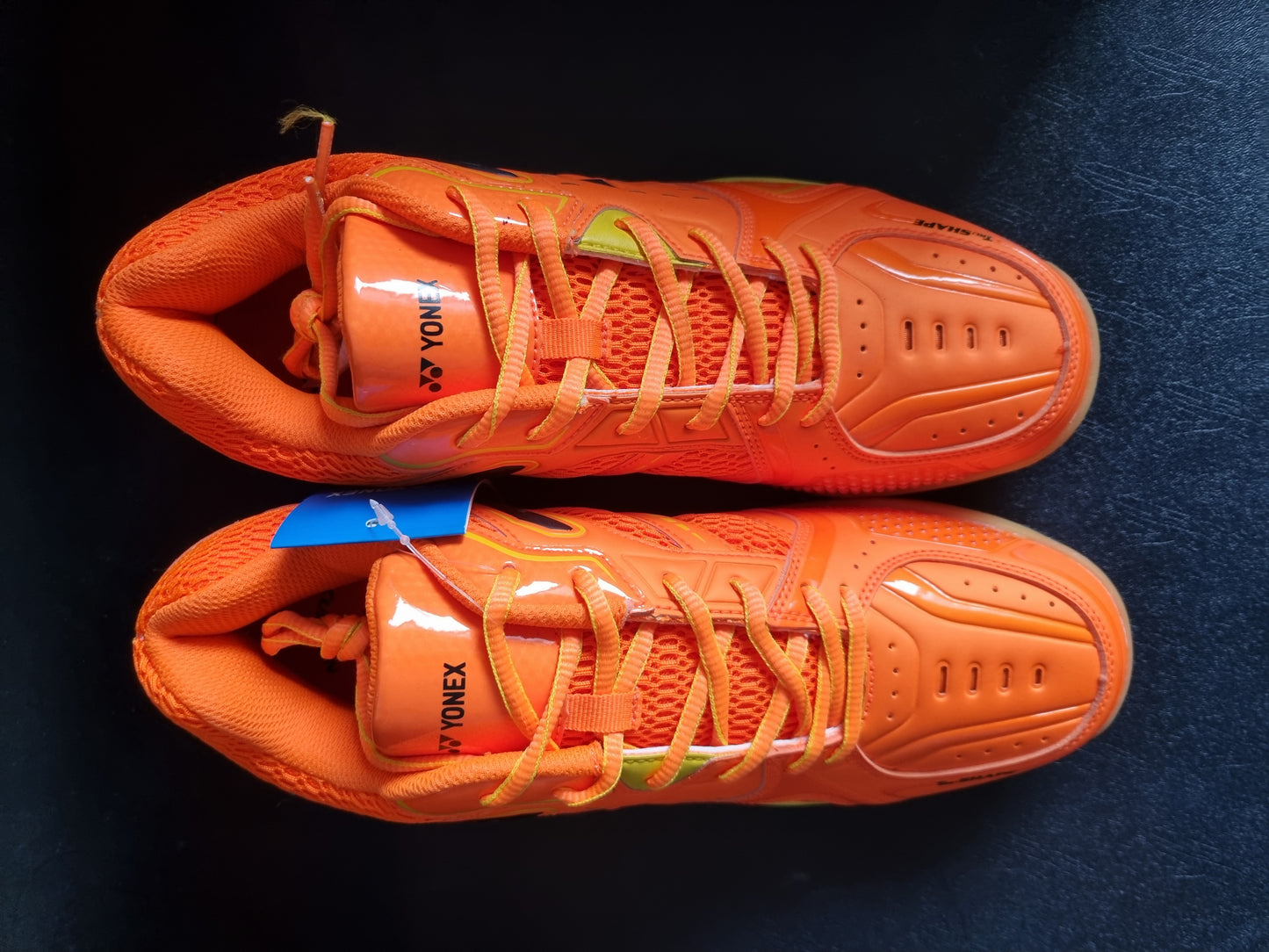 YONEX AERO COMFORT 3 ORANGE YELLOW BADMINTON SHOES TRU CUSHION TECH