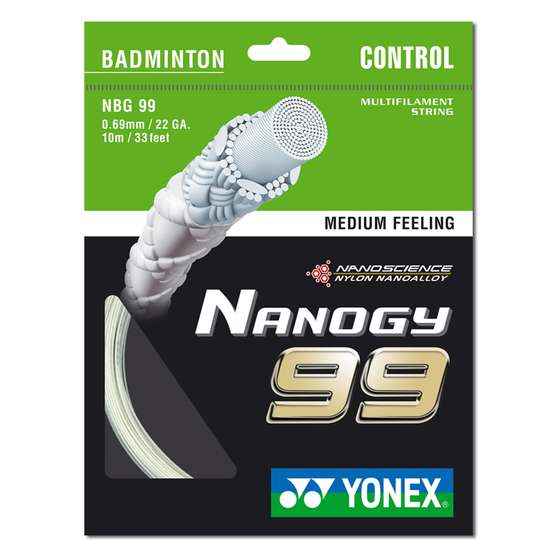 Yonex NANOGY 99 Badminton RACKET String Medium Feel