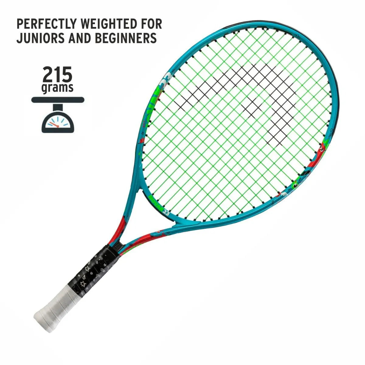 Head Novak Junior Tennis Racket Size 25 (age 8-10) Lowest Price