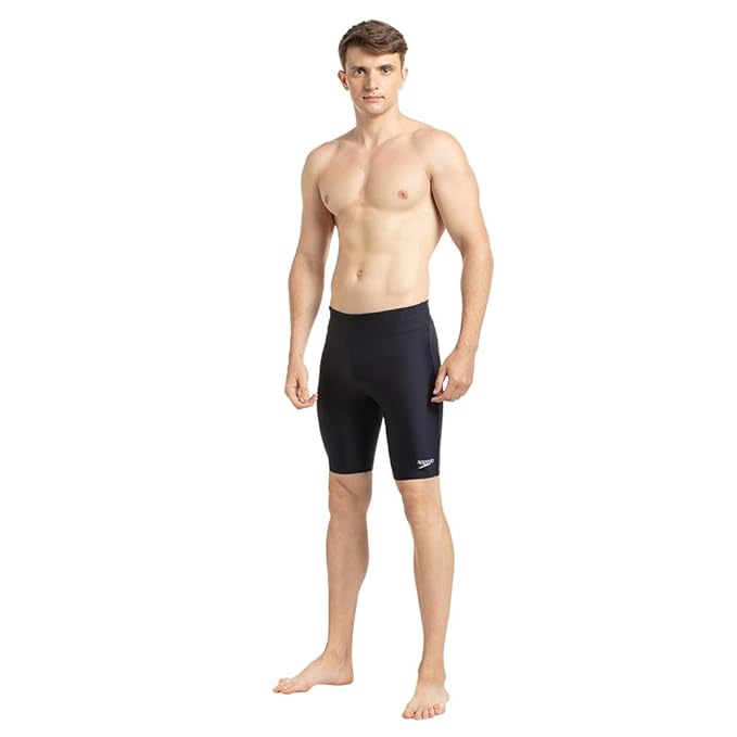 Speedo Mens Jammer Endurance+ Swim Jammer Shots UVF 40+