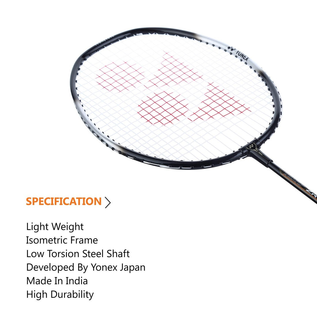 Yonex ZR 100 Light Aluminum Badminton Racquet with Full Cover