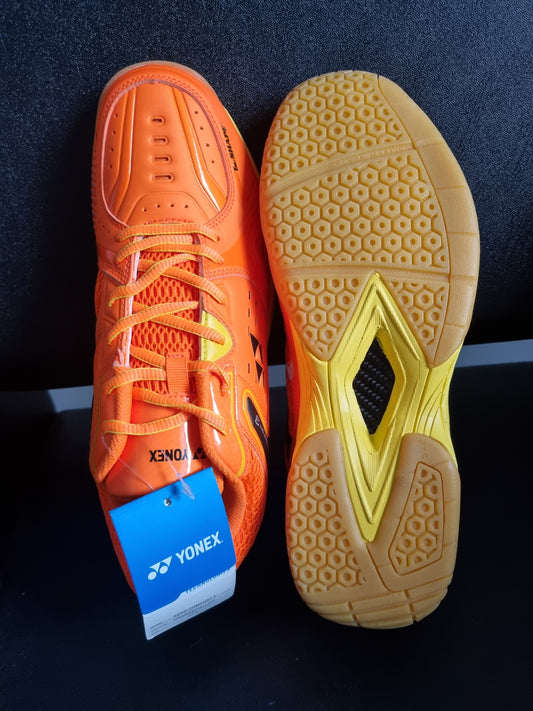 YONEX AERO COMFORT 3 ORANGE YELLOW BADMINTON SHOES  TRU CUSHION TECH