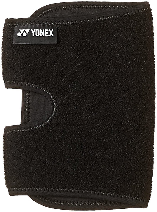 Black wrist support with Yonex logo on a white background
