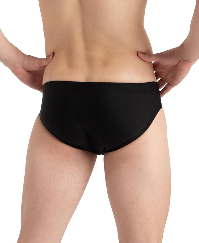 Speedo Men black Essential Endurance+ swim Brief UVF 40+