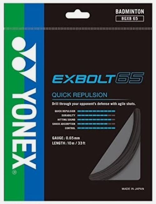 Yonex EXBOLT 65 Badminton RACKET String